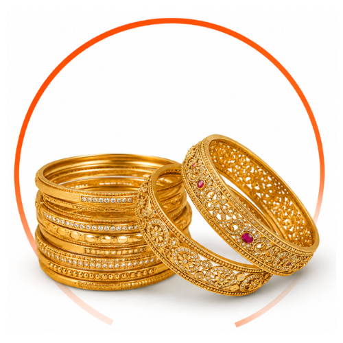 Gold Bangles