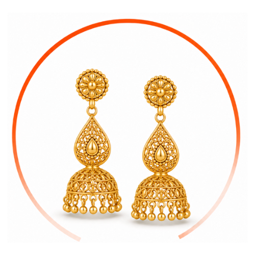 Gold Earrings