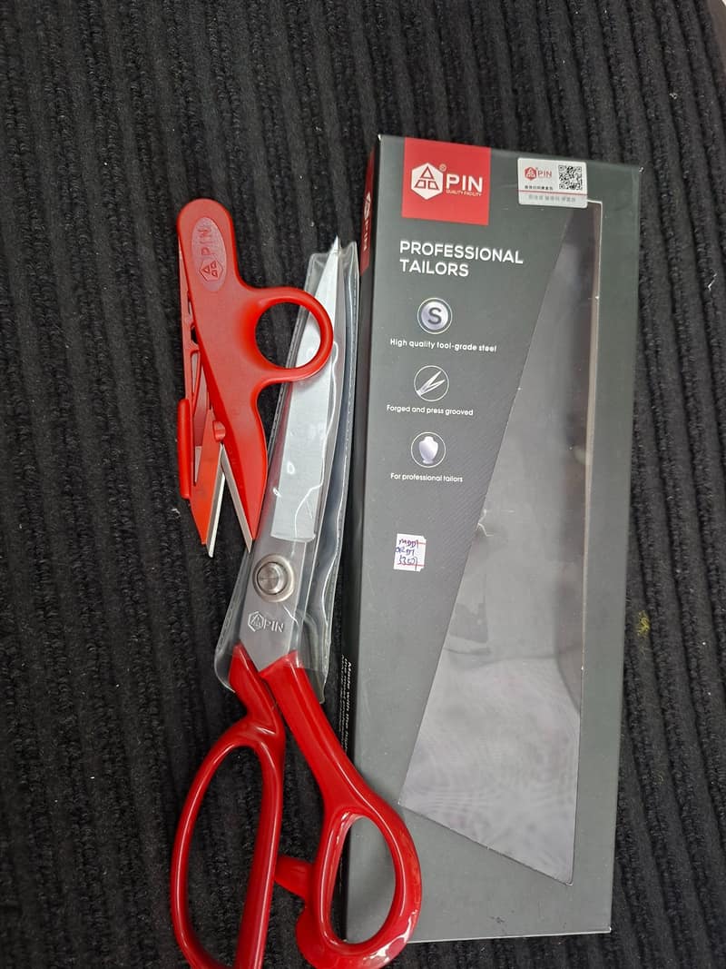 10" pin scissors