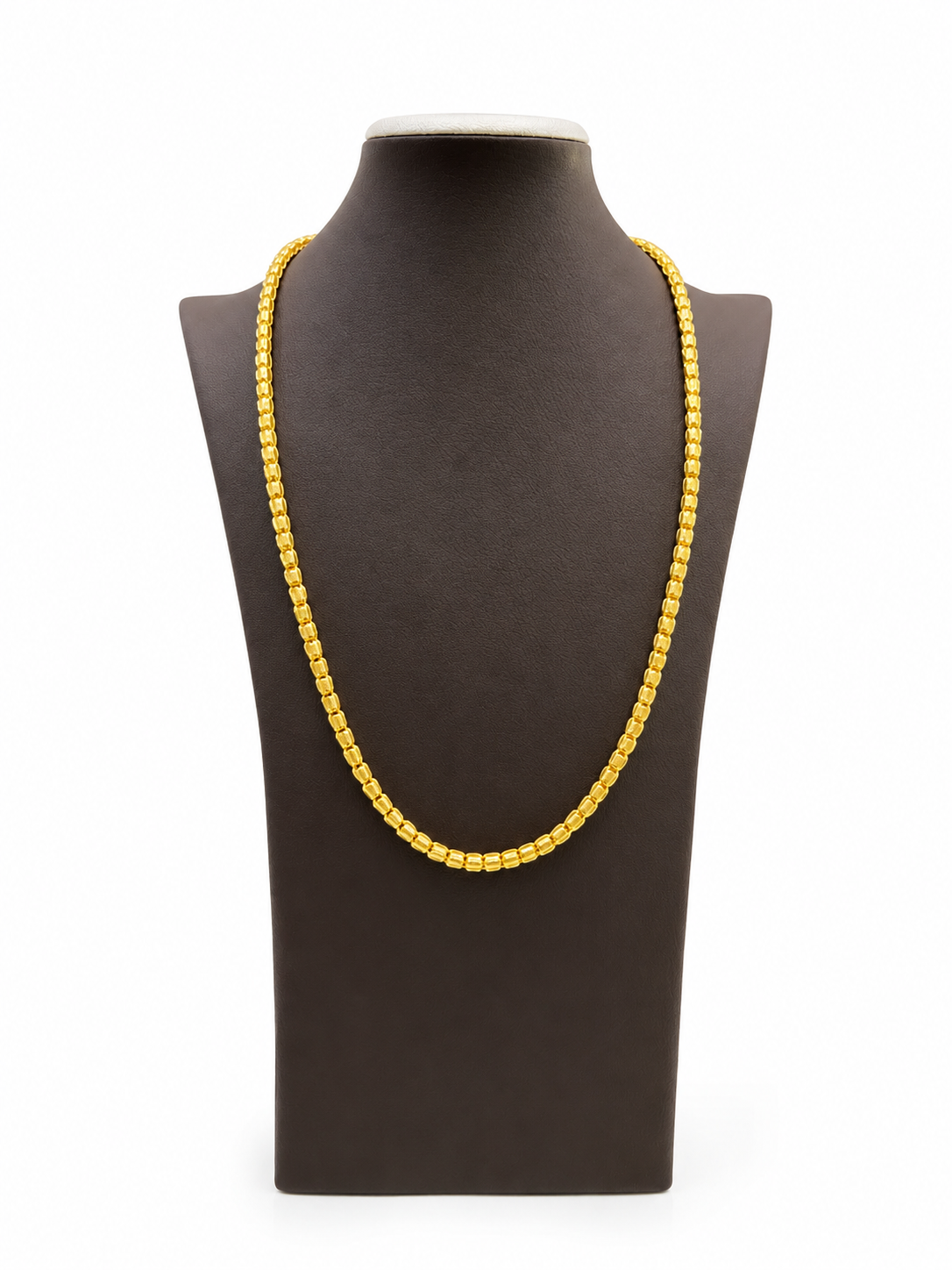 Gold Bead Chain Necklace – Elegant Everyday Luxury