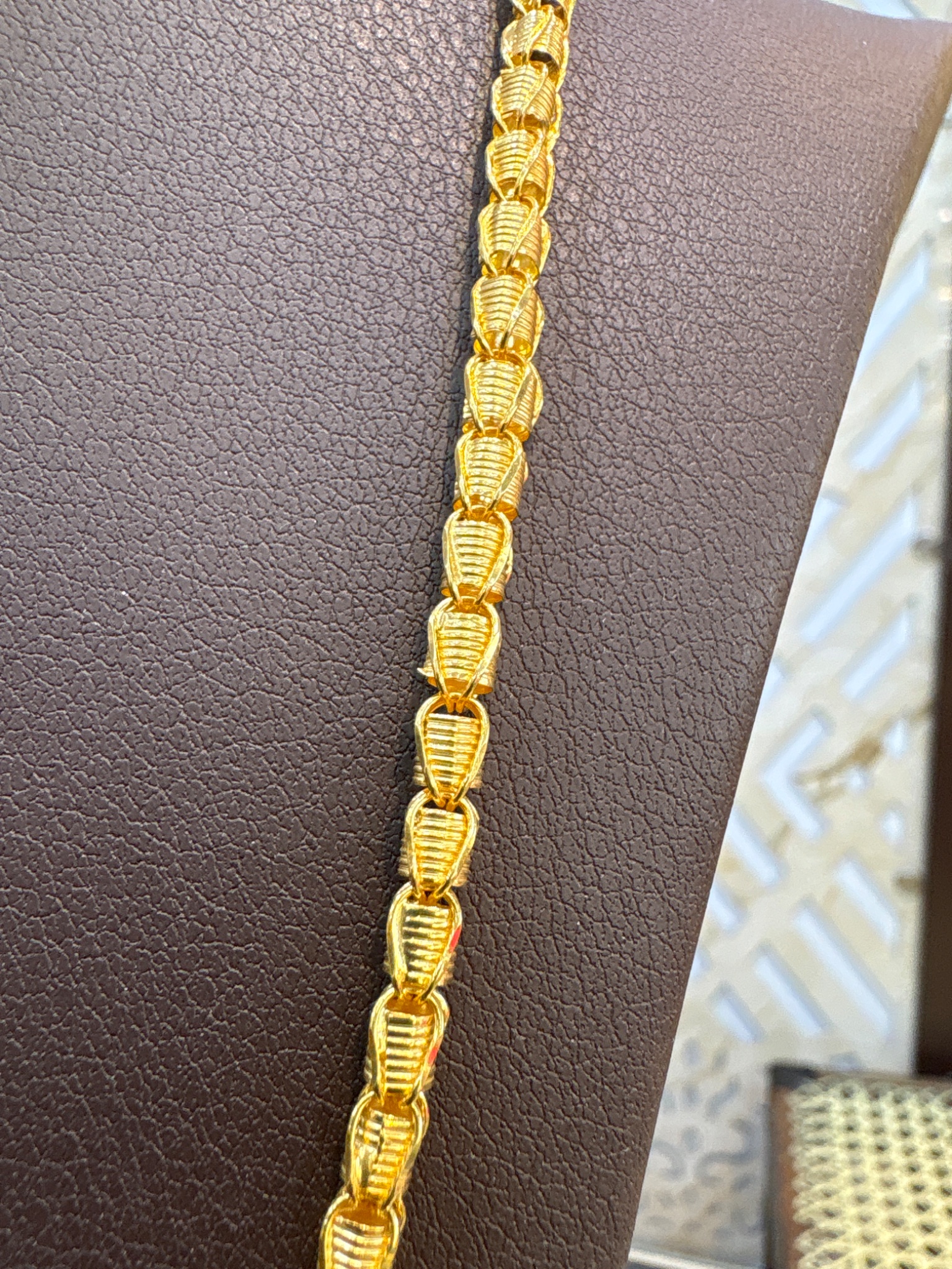 Gold Bead Chain Necklace – Elegant Everyday Luxury - Image 3
