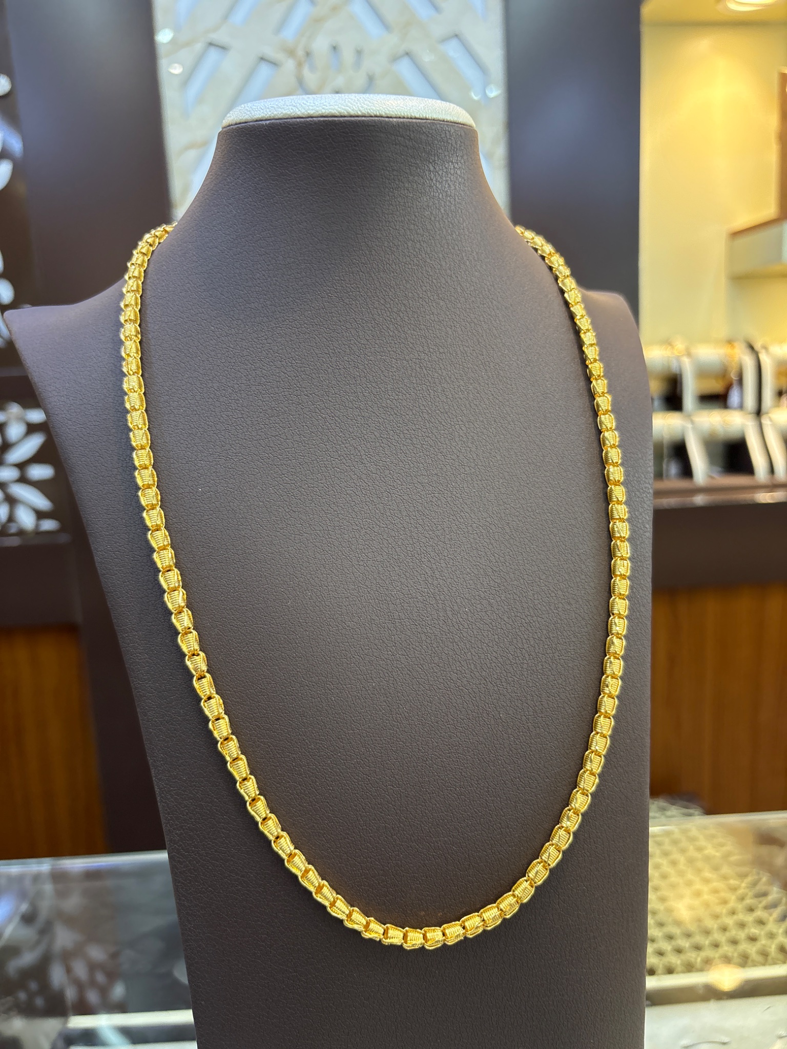 Gold Bead Chain Necklace – Elegant Everyday Luxury - Image 2