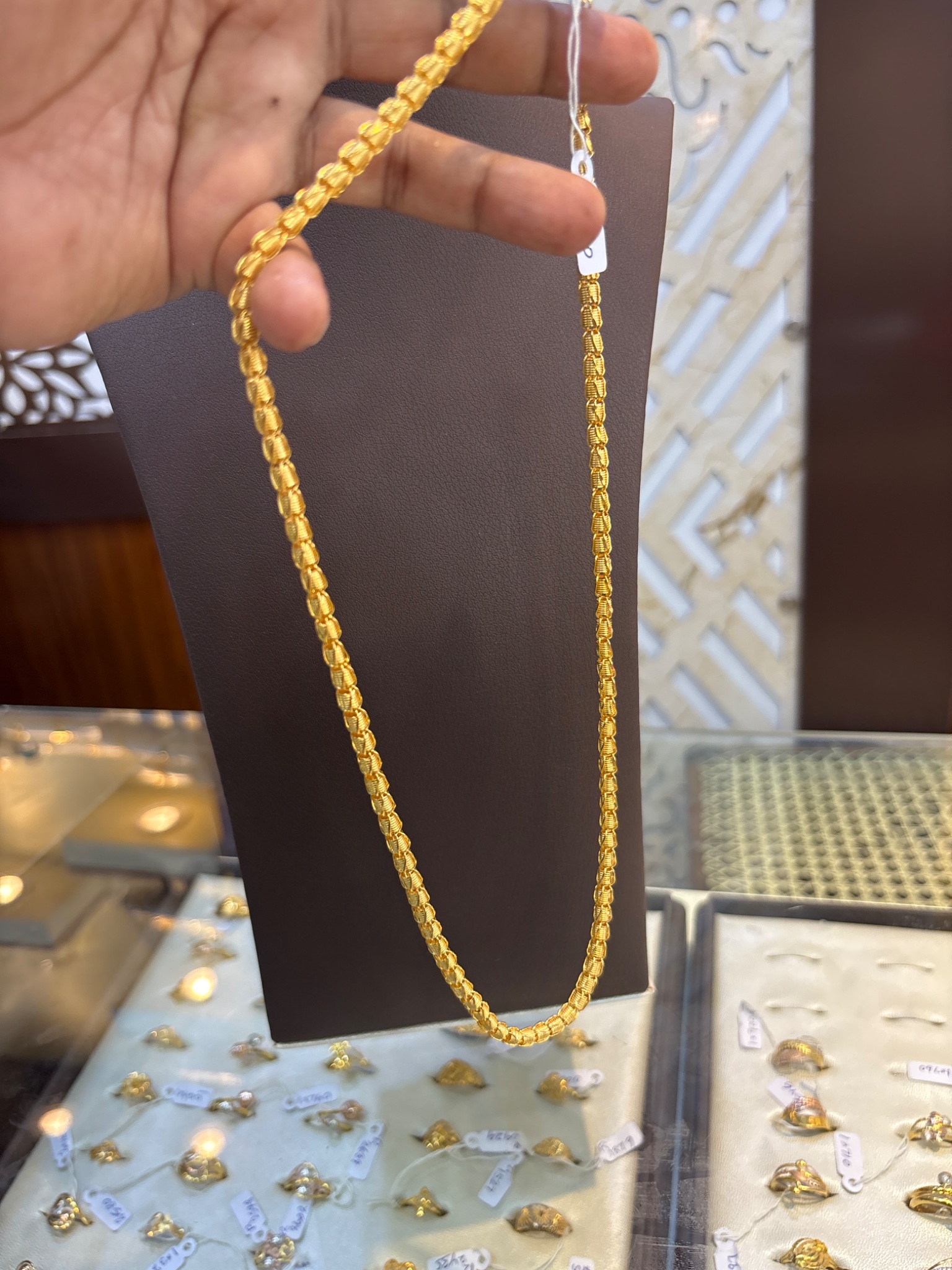 Gold Bead Chain Necklace – Elegant Everyday Luxury - Image 5
