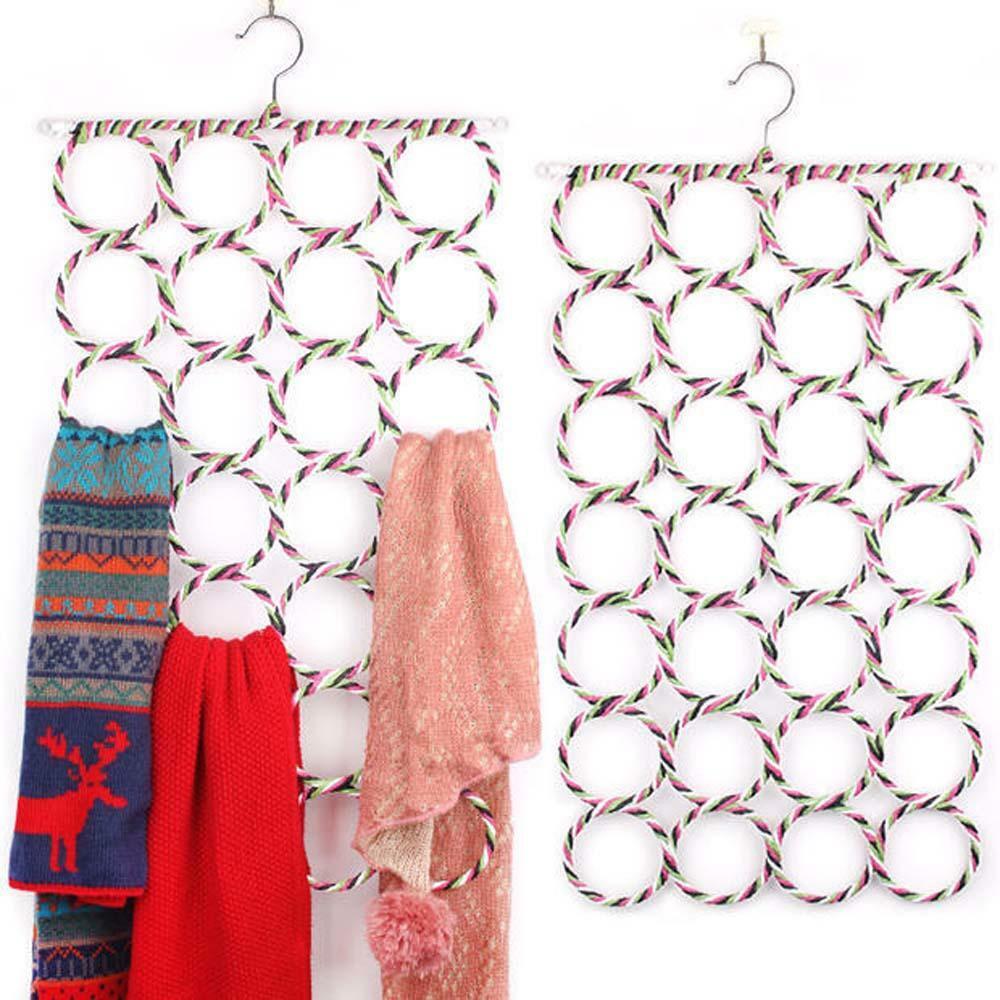 28 Hole Multi Use Scarf Shawl Hanger/Organizer - Image 3
