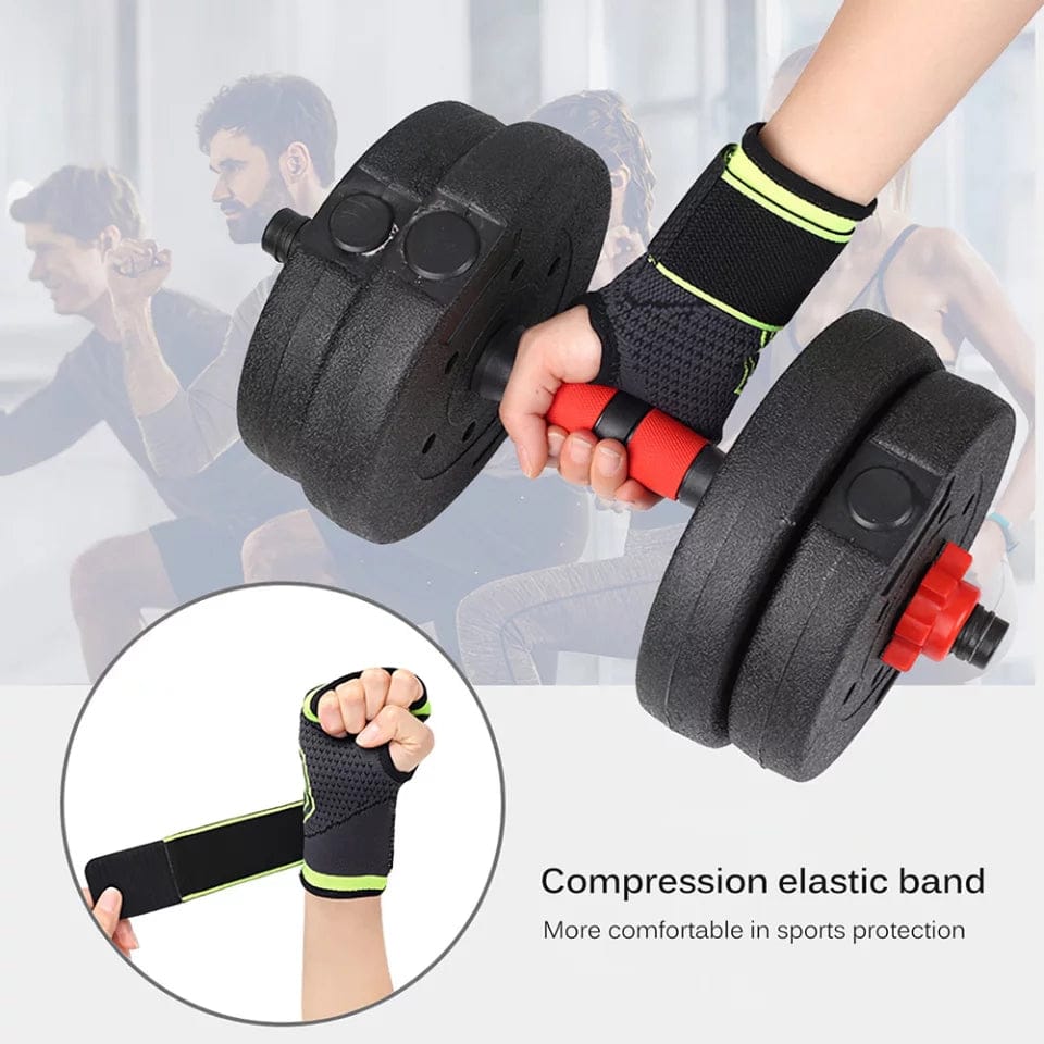 2Pcs Palm Supporter – Wrist Support Sleeve Half-Finger Wrist Band Wrist Palm Support Brace Compression Wrist Sleeve for Men Women - Image 3