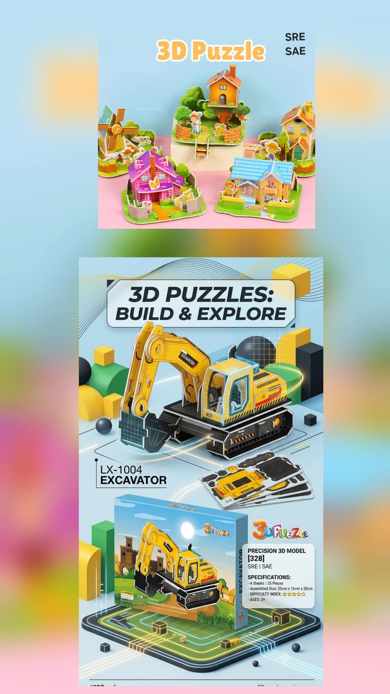 3D Puzzles