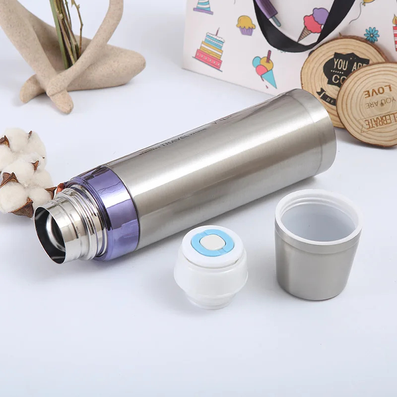 750ml Stainless Steel Vacuum Flask Thermos Bottle – Portable Leakproof Double Layer Travel Mug Hot & Cold - Image 2