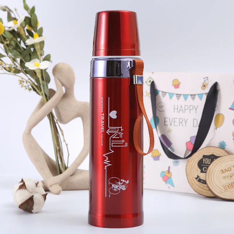 750ml Stainless Steel Vacuum Flask Thermos Bottle – Portable Leakproof Double Layer Travel Mug Hot & Cold - Image 5