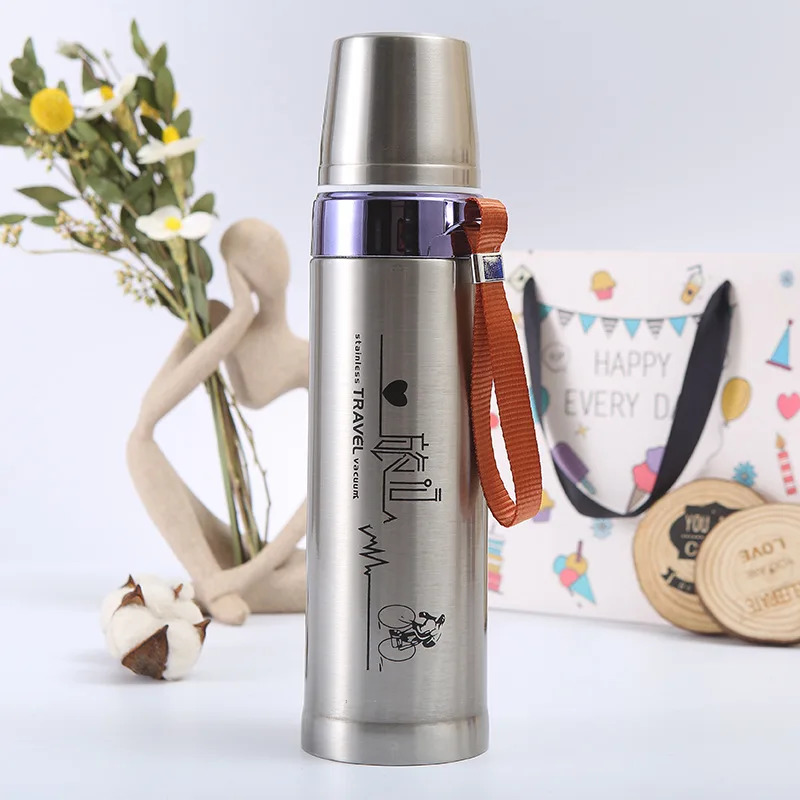 750ml Stainless Steel Vacuum Flask Thermos Bottle – Portable Leakproof Double Layer Travel Mug Hot & Cold - Image 4