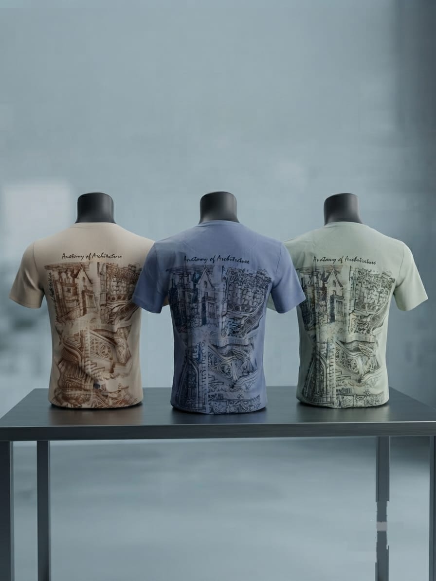 "Anatomy of Architecture" Collection Tees - Image 3