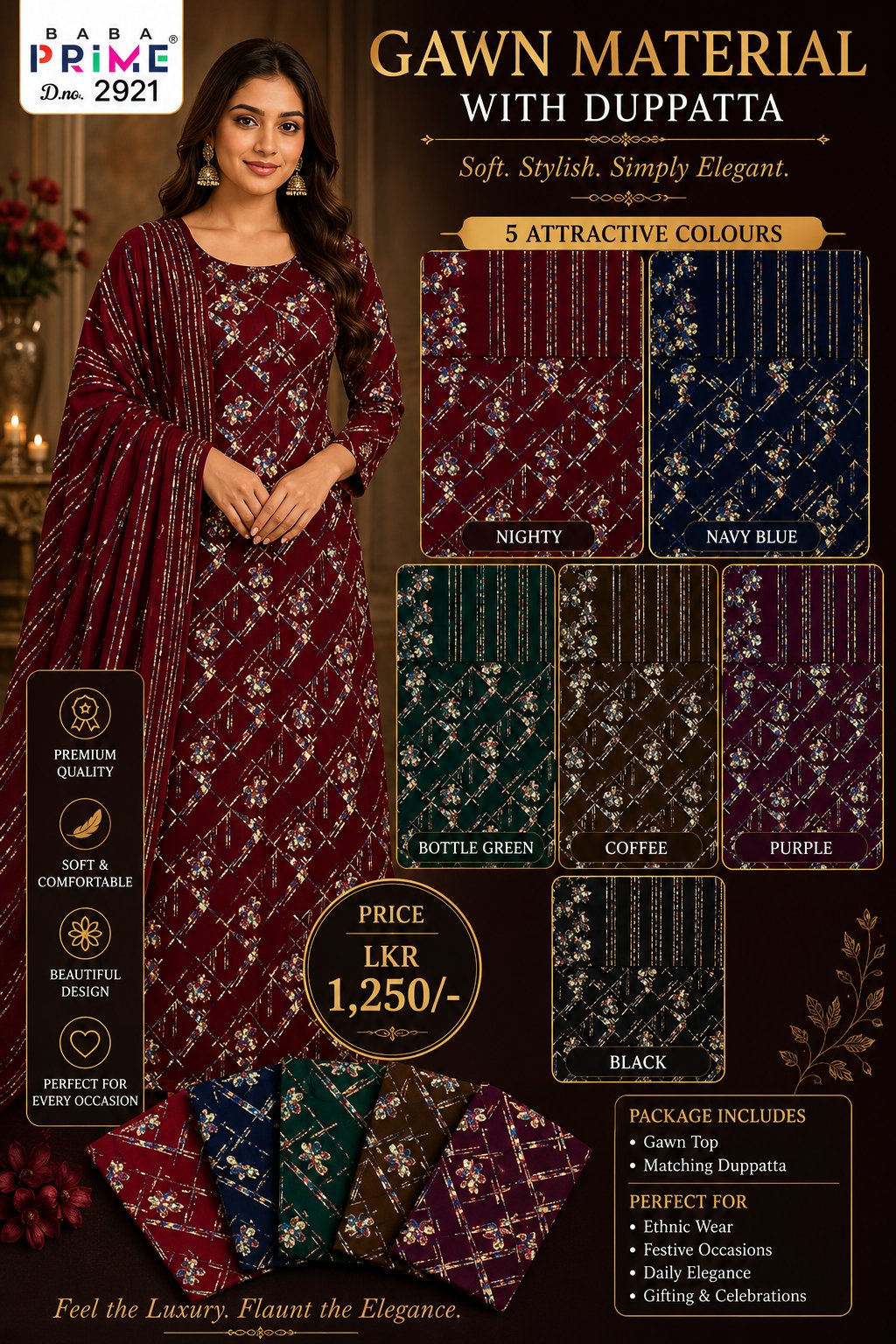 BABA PRIME WITH DUPATTA - Image 3