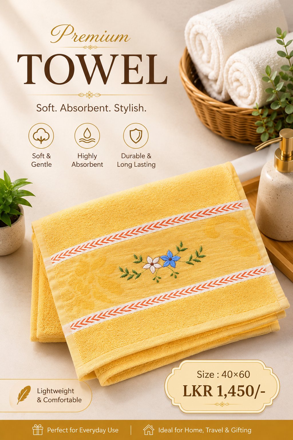 BATH TOWEL - 40×60 - Image 3