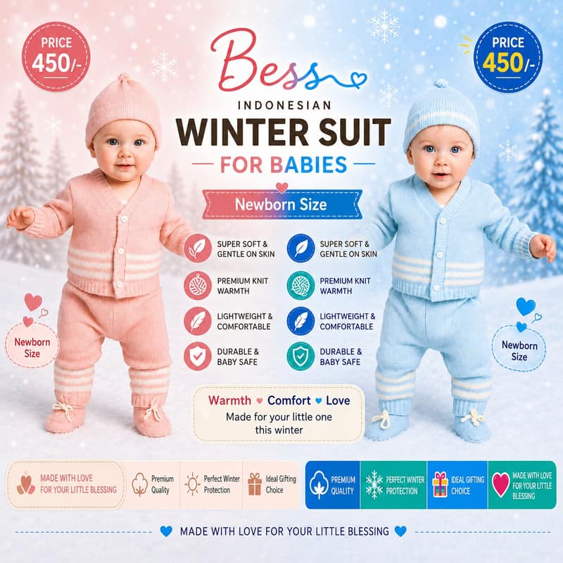 BESS Indonesian Winter Suit For Babies