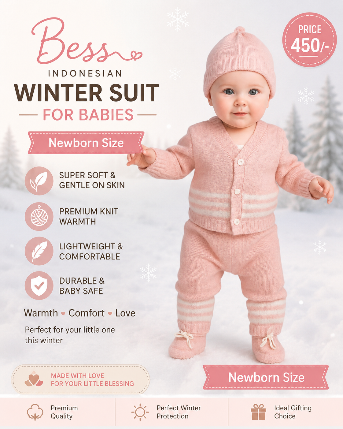 BESS Indonesian Winter Suit For Babies - Image 3