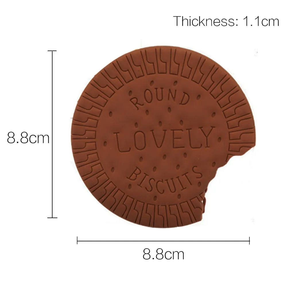 Biscuit Shape Notebook Portable 80 Sheets Chocolate Fragrance Sticky Notes Mini Diary Memo - Image 4
