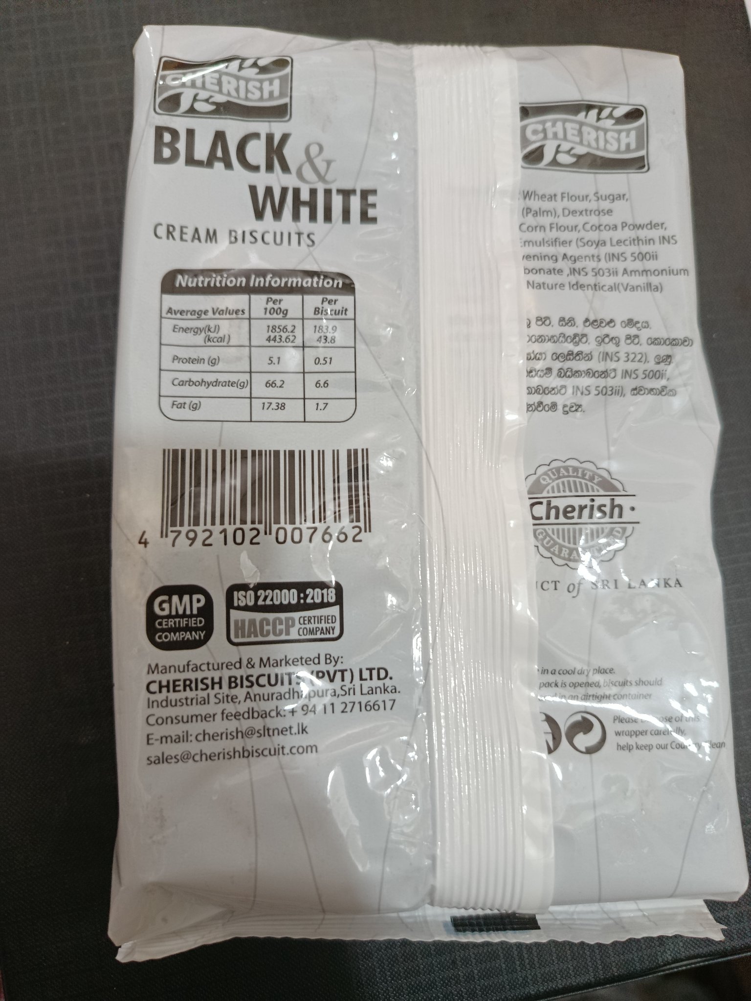 Black &White 330g.Net - Image 3