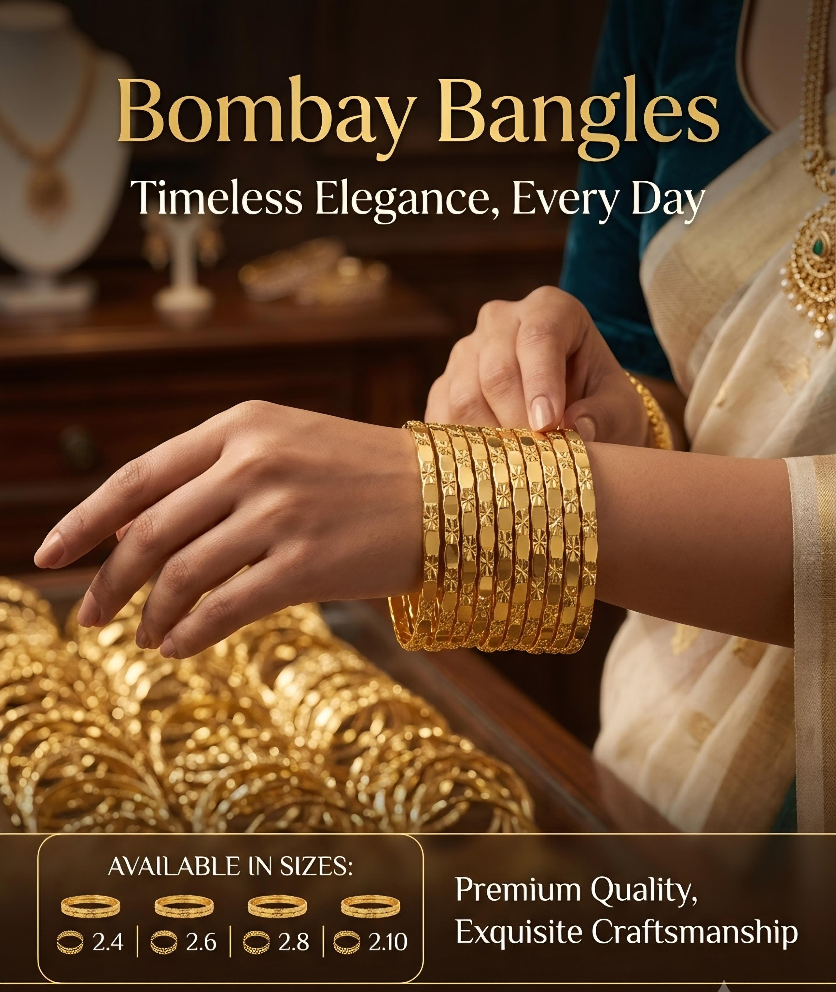 2pcs Bombay Bangles - Image 2