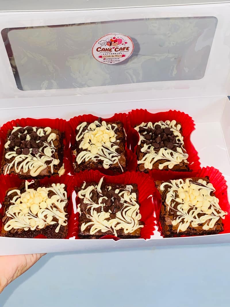 6 pcs Brownie box