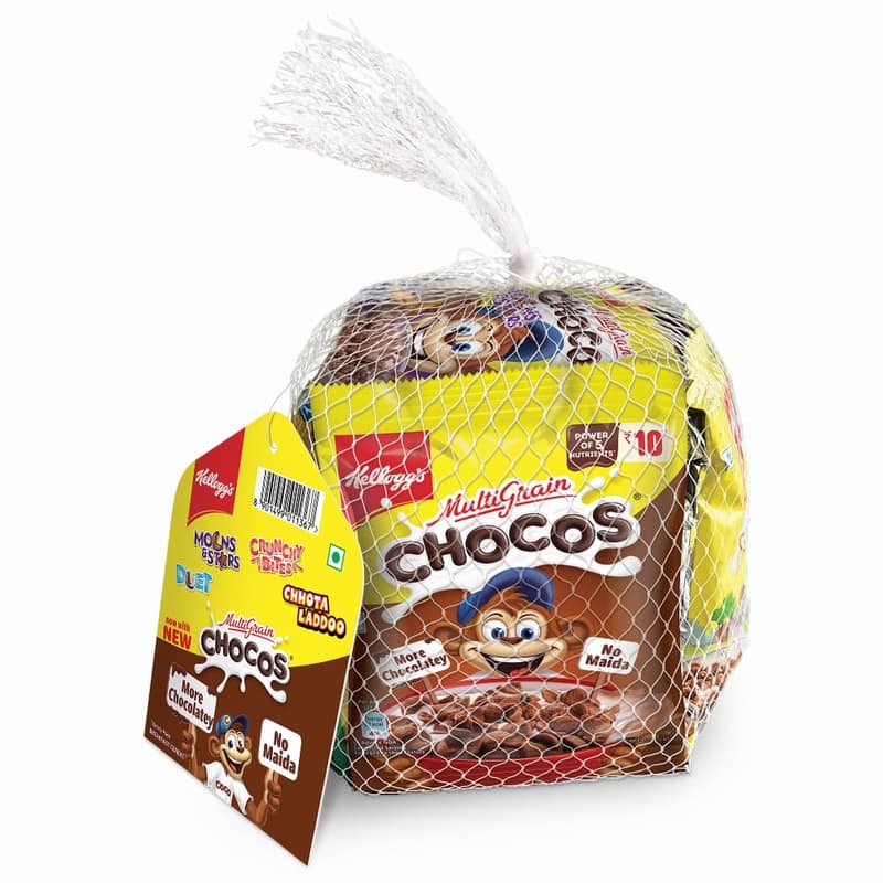 BUY 1 GET 1 FREE - ellogg's Chocos Variety Pack Breakfast Cereal Pack