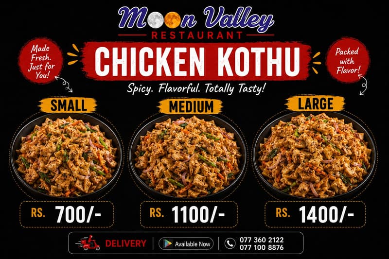 Chicken Kothu Large