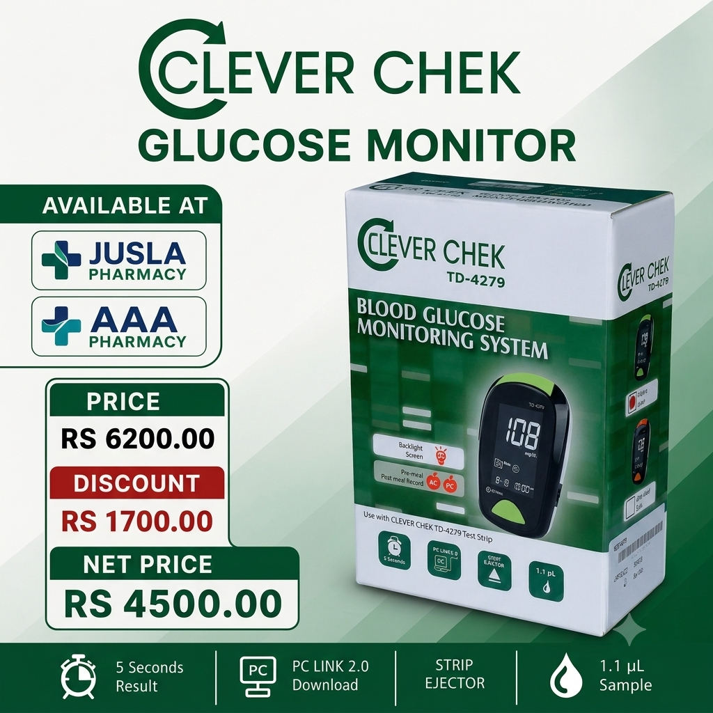 CLEVER CHEK GLUCOSE MONITOR