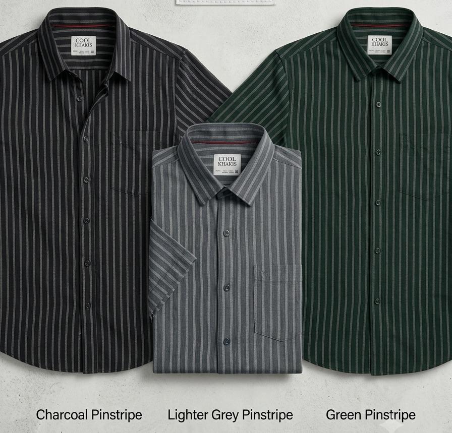 COOL KHAKIS SHORT SLEEVE SHIRT - Image 3