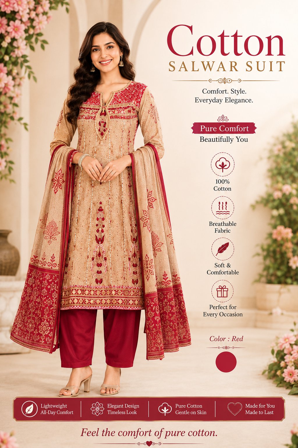Cotton Salwar Suit