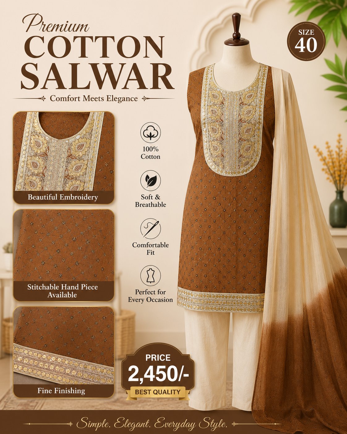 COTTON SALWAR - Image 2
