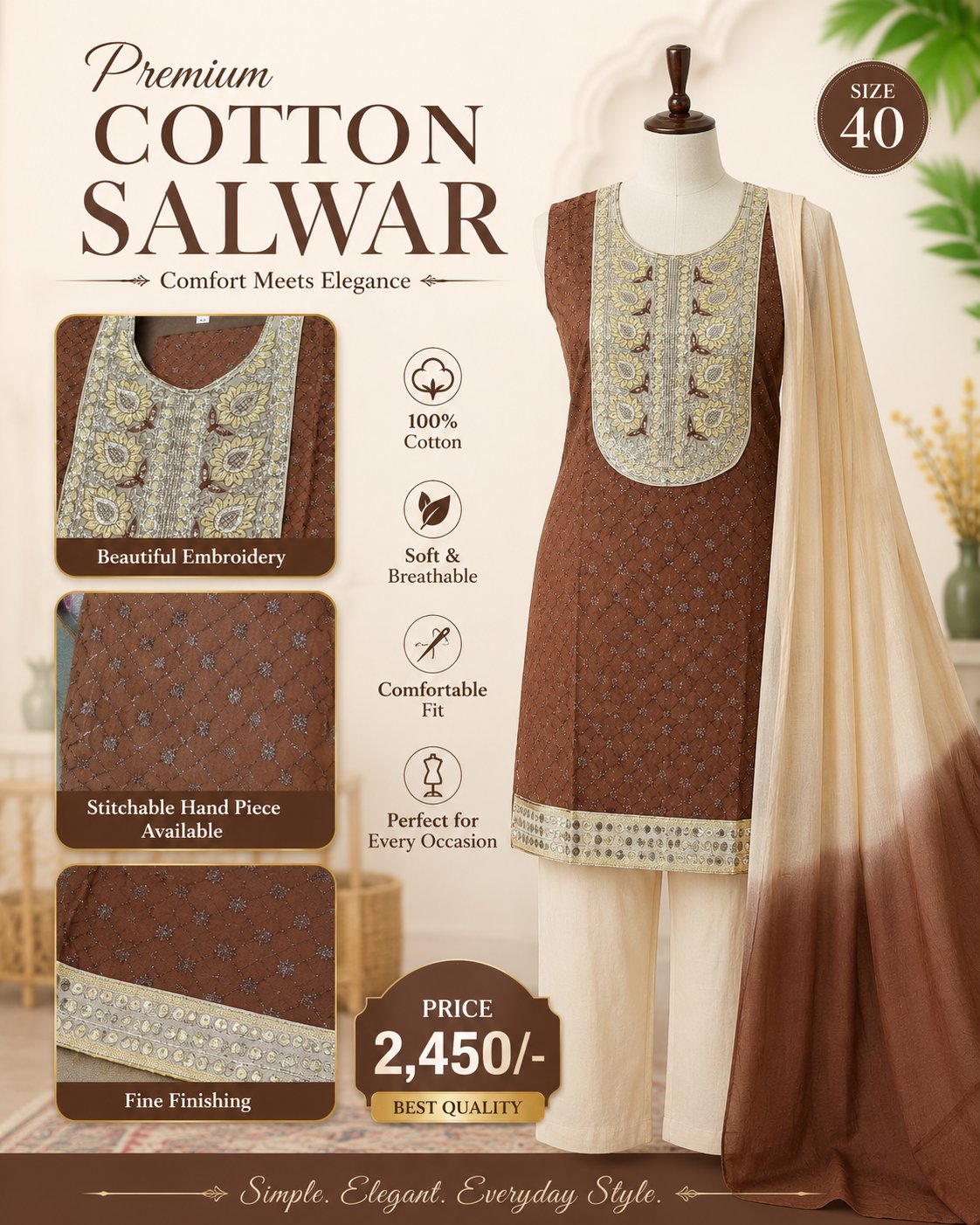 COTTON SALWAR - Image 5