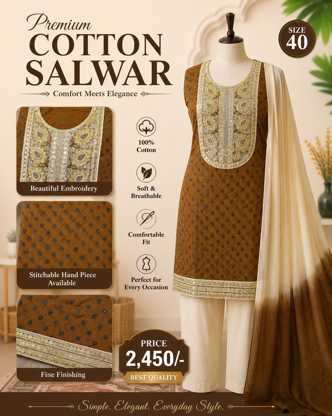 COTTON SALWAR - Image 3
