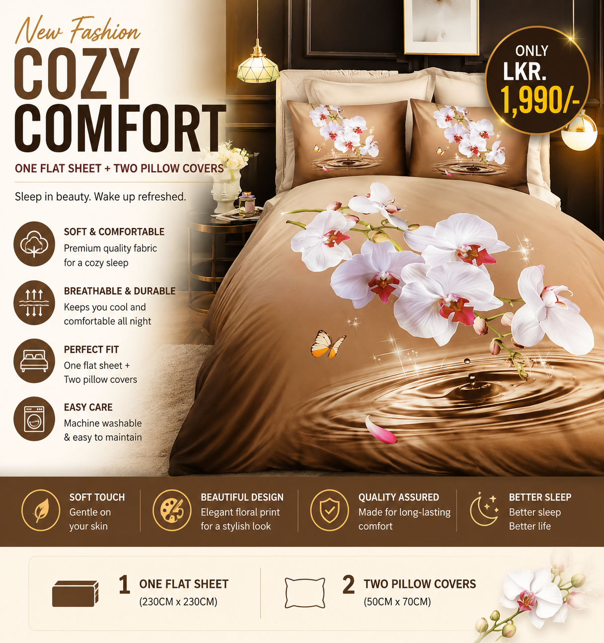 COZY COMFORT BEDSHEET SET - Image 3