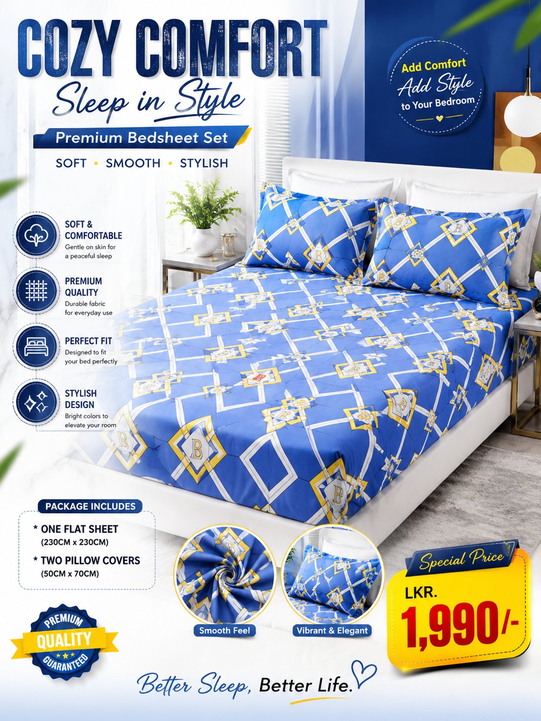 COZY COMFORT BEDSHEET SET - Image 5