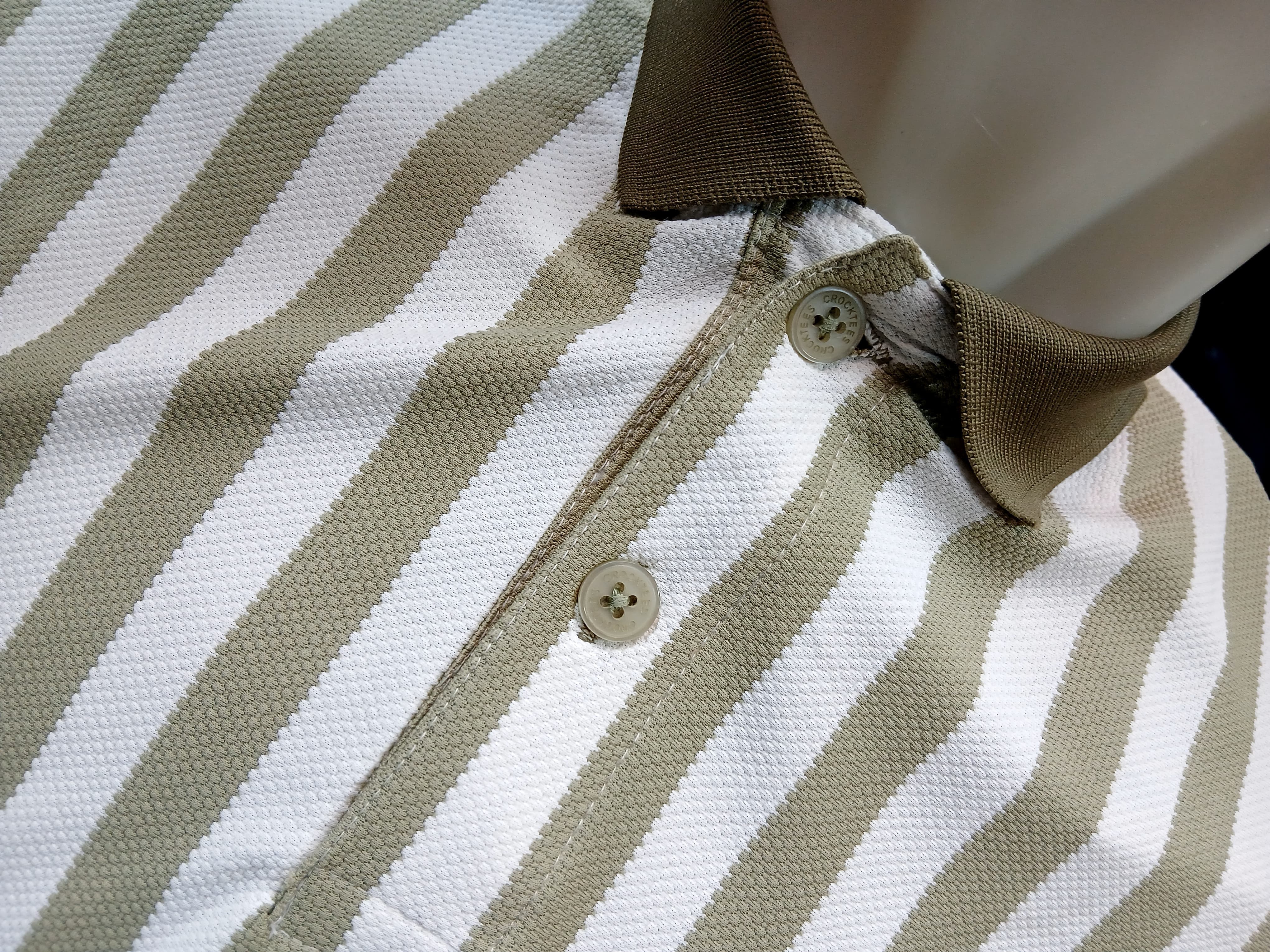 CROCKTEES Premium Striped Polo - Image 2