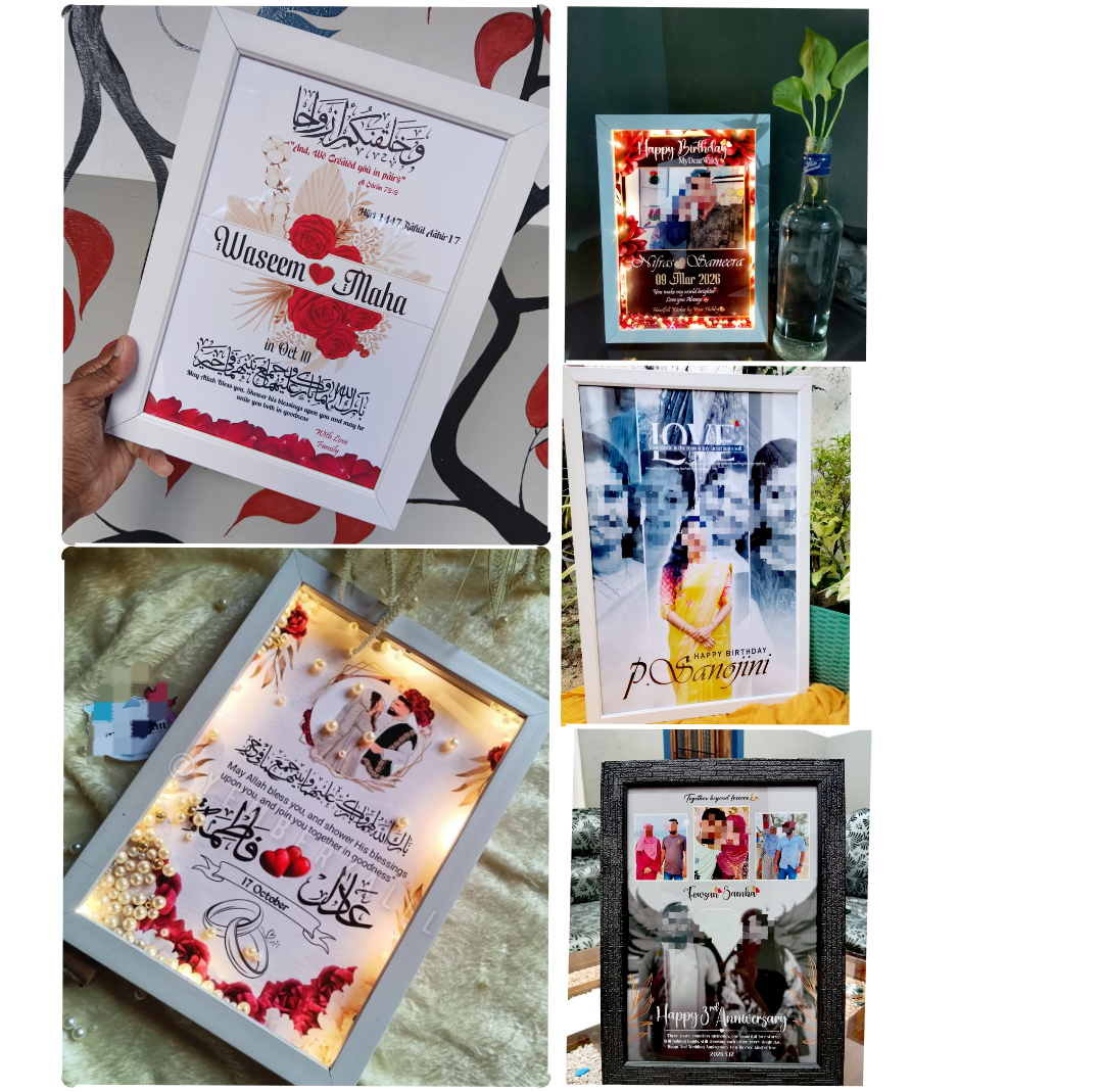 Customised glass frames - Image 1