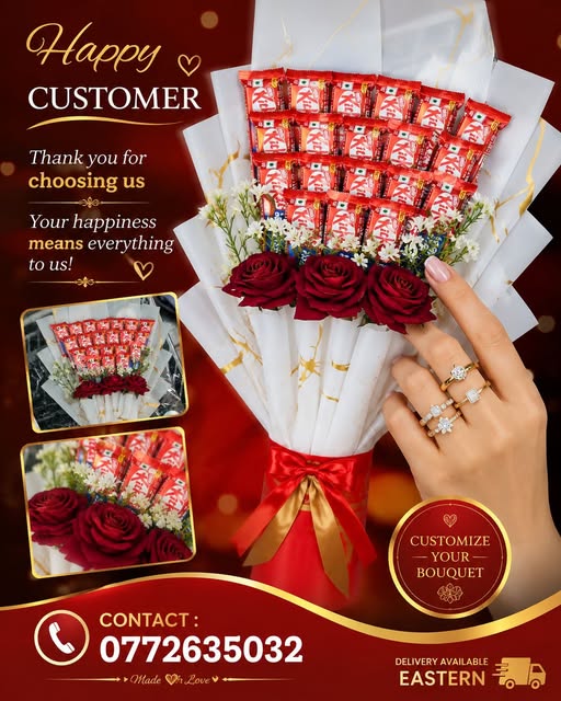 Customized Chocolate Bouquets 💐🍫 - Image 2