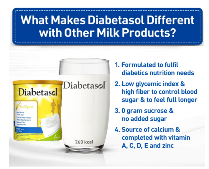 DIABETASOL MILK 400G - Image 2