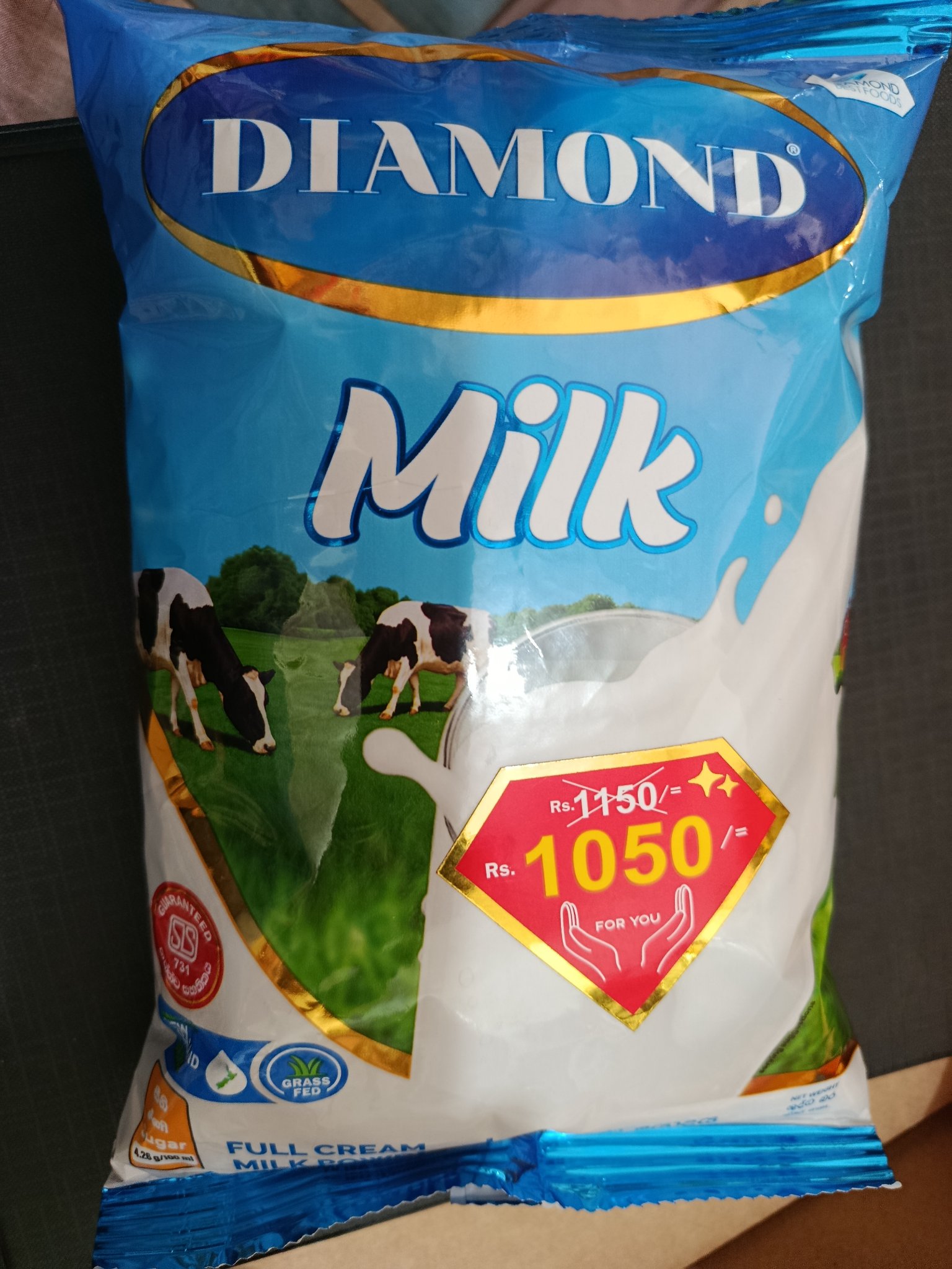 Diamond Milk Powder 💎 400g - Image 2