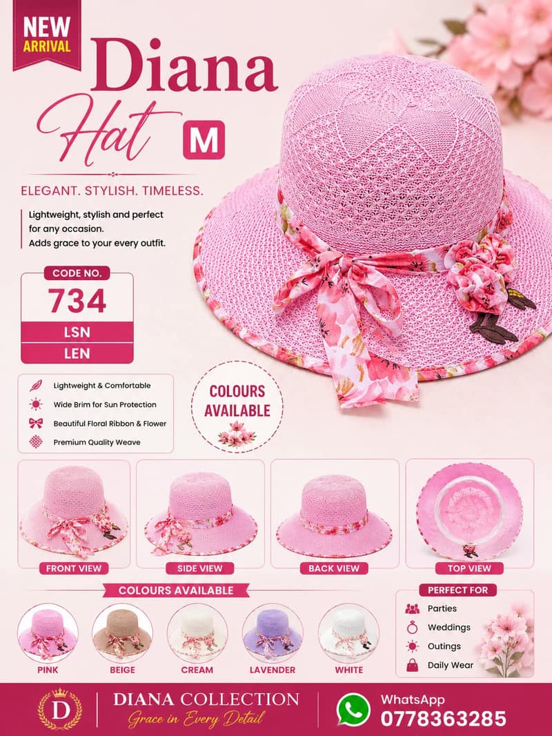 Diana Hat M (734)