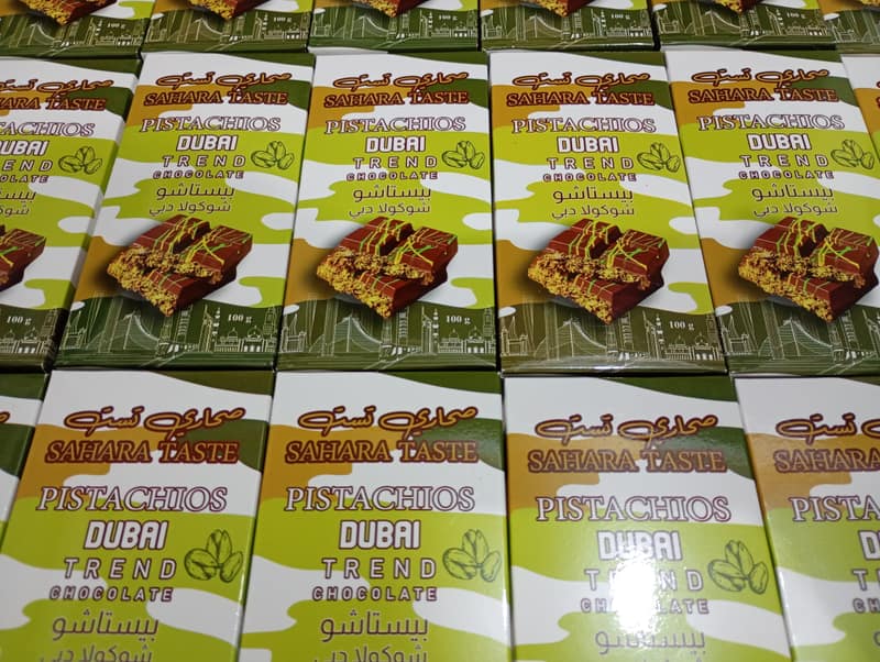 Dubai Kunafa Chocolate