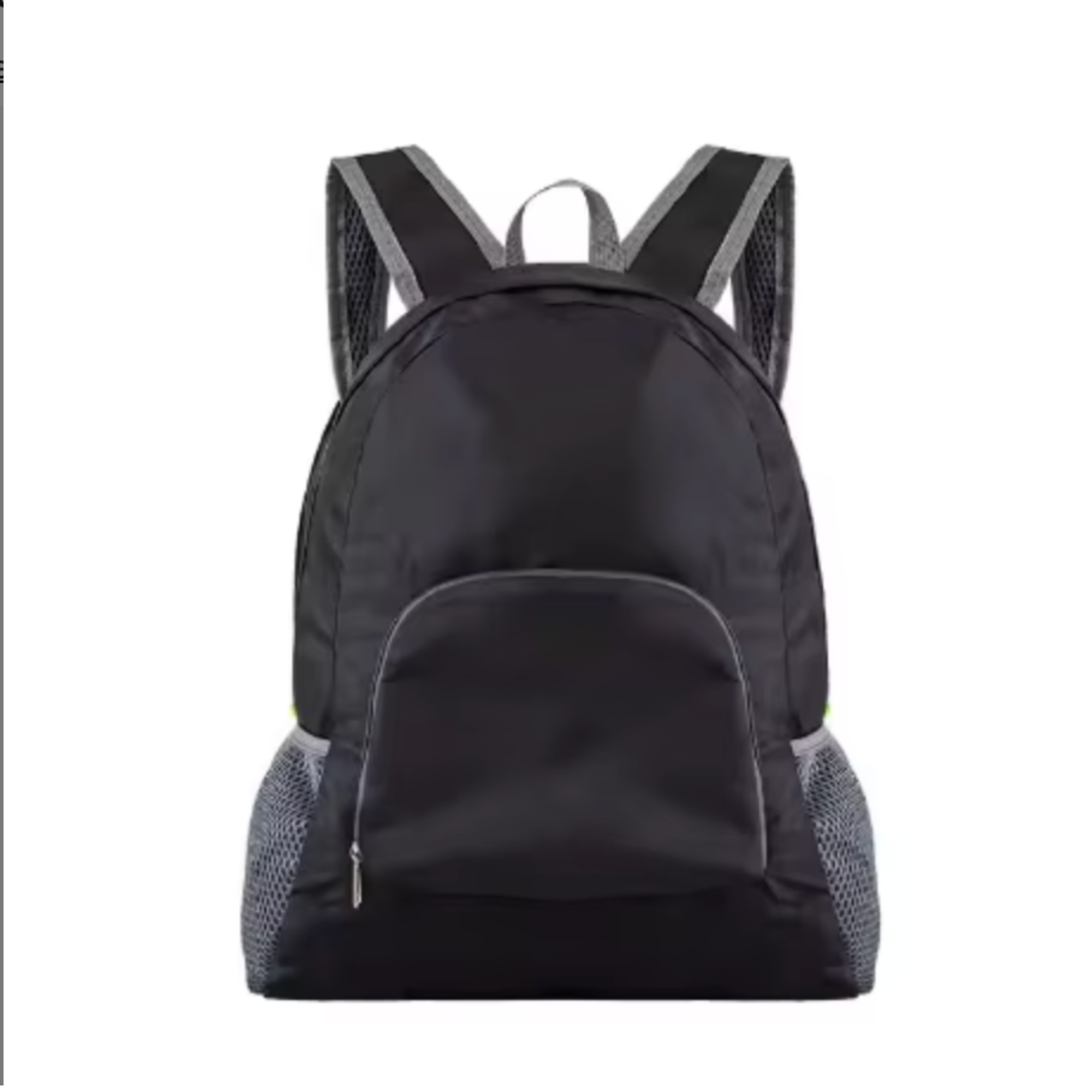 Durable Ultralight Waterproof Hiking Foldable Backpack - BLACK - Image 2