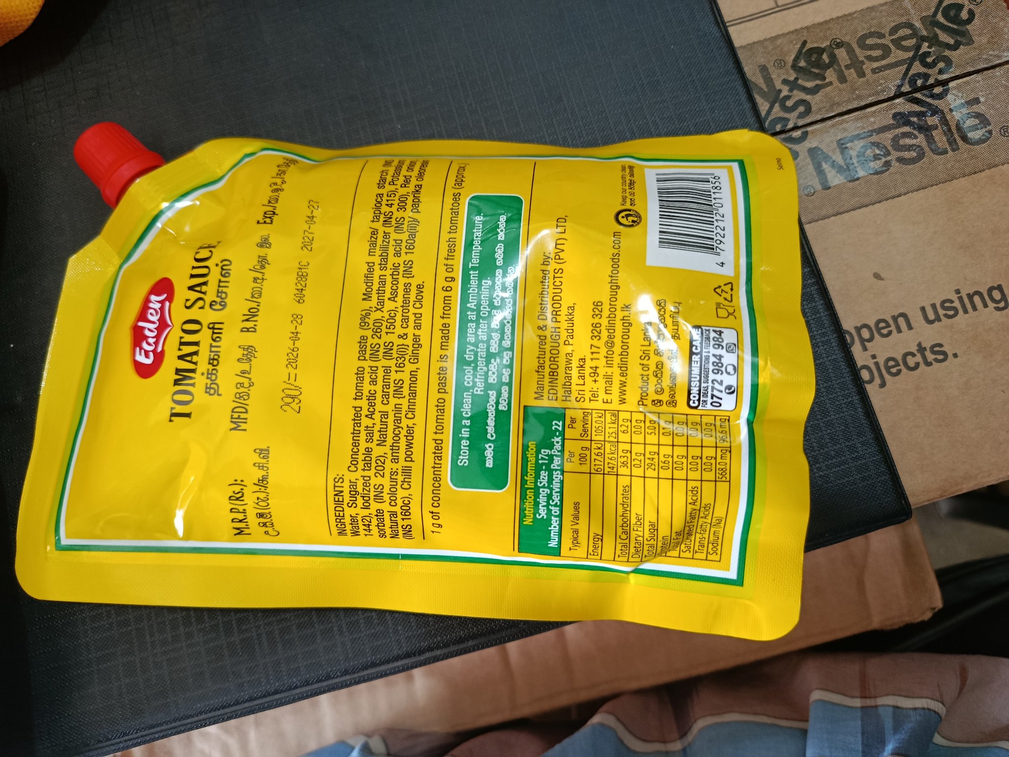 Eaden Tomato sauce 🍅 375g - Image 2