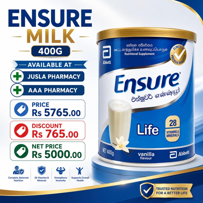 ENSURE MILK 400G