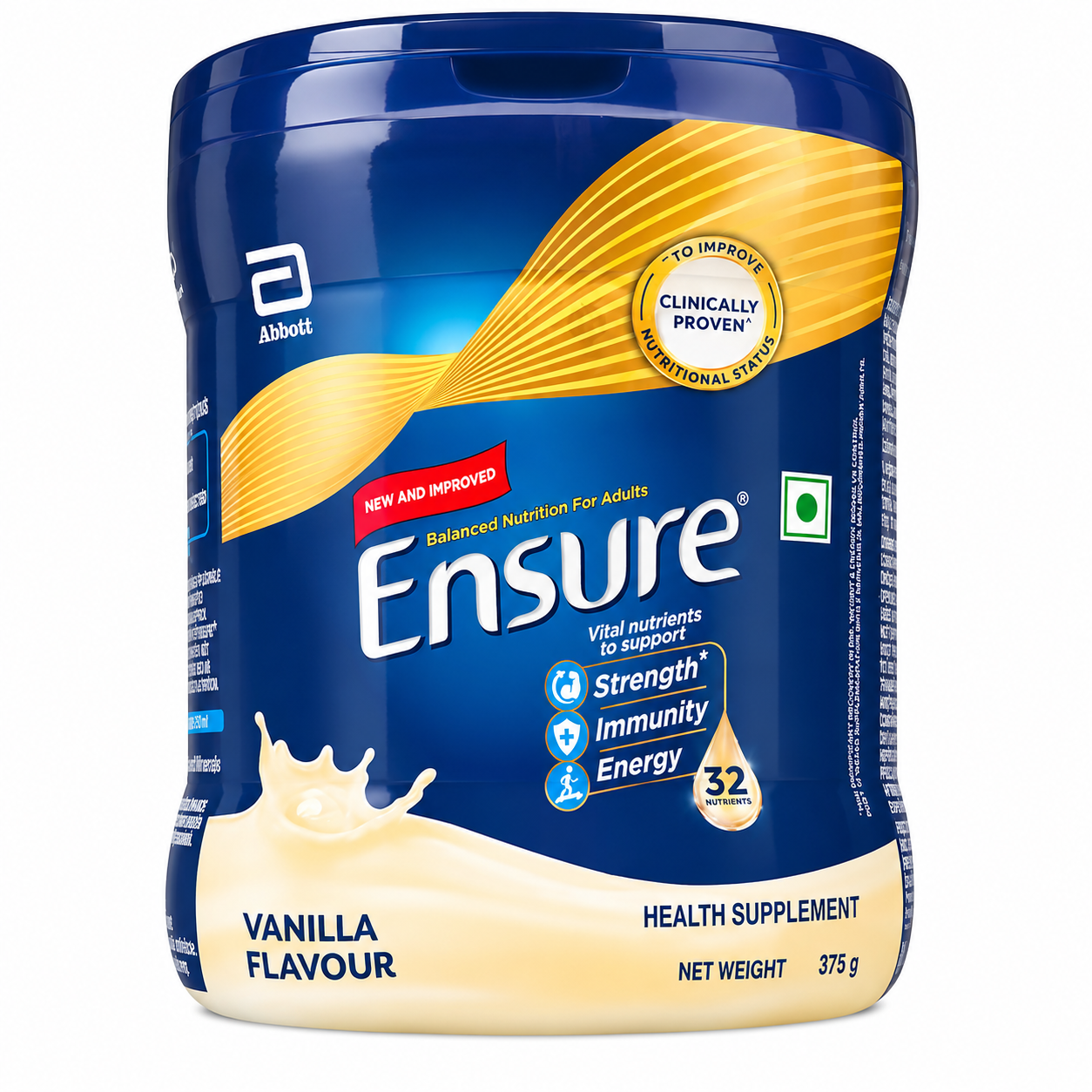 ENSURE VANILLA FLAVOURED NUTRITIONAL SUPPLEMENT  POWDER - 375G
