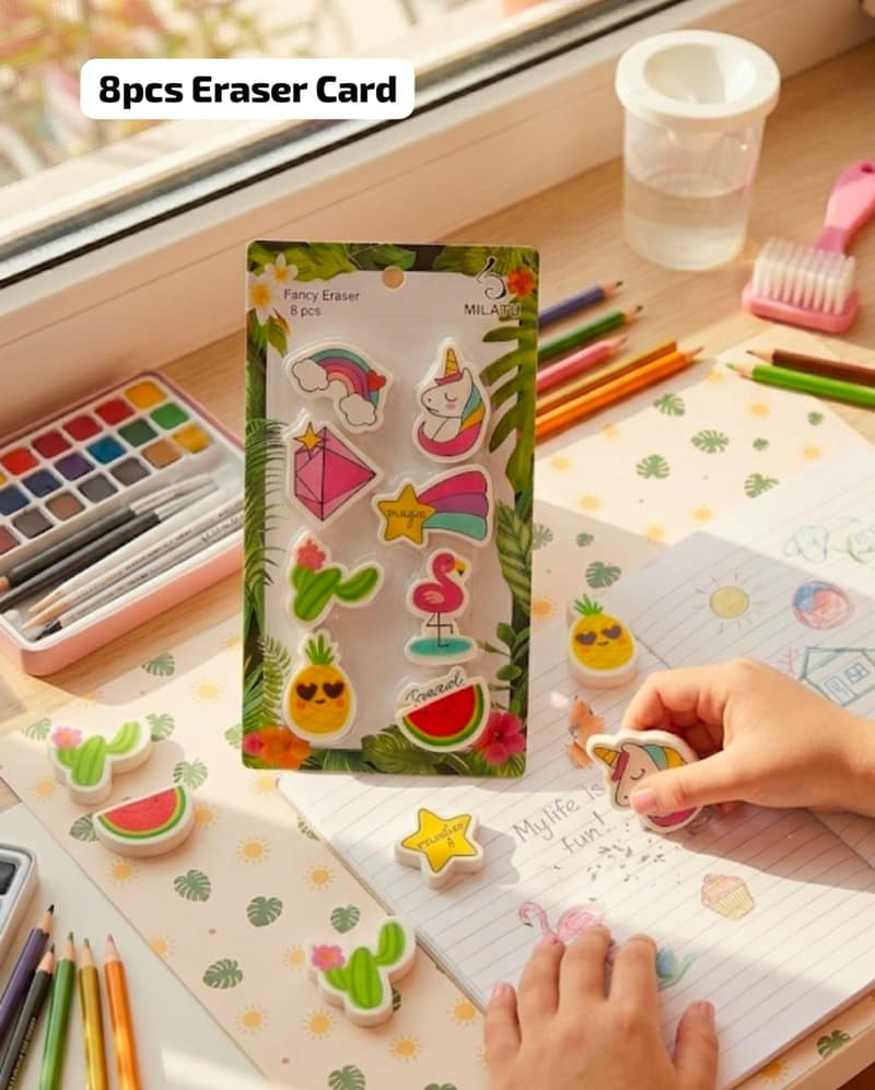 Eraser 8pcs