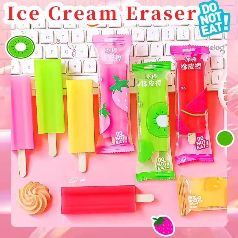 Eraser ice pop