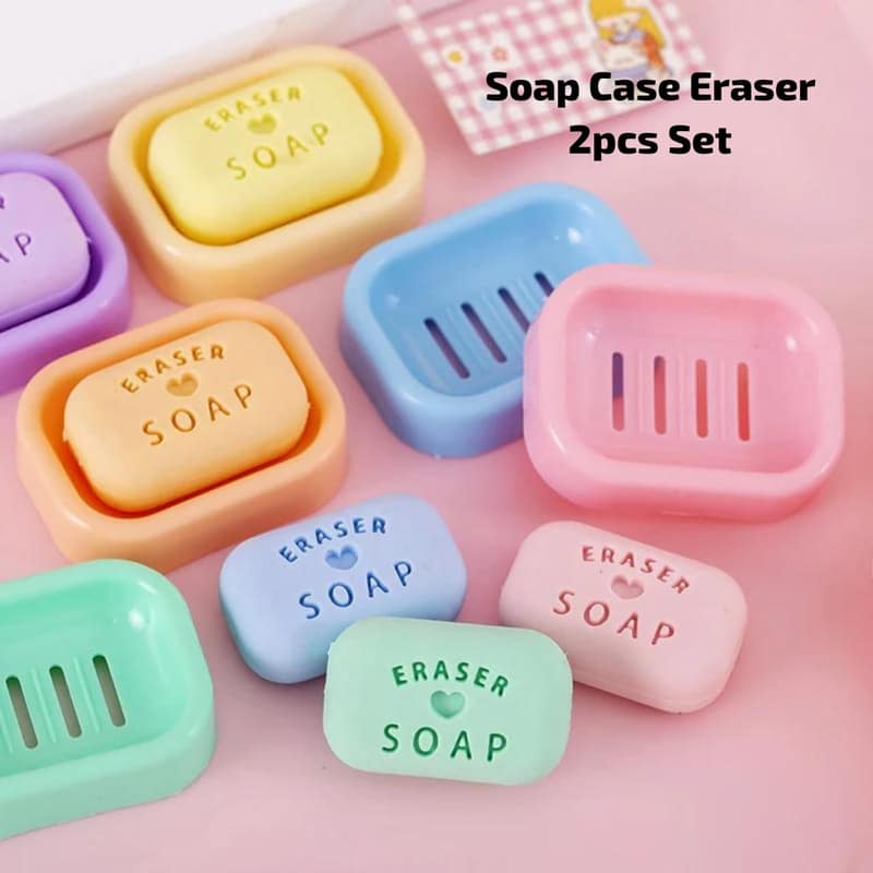Eraser soap case