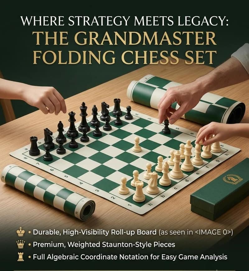 Folding Chess ♟️ Set Large