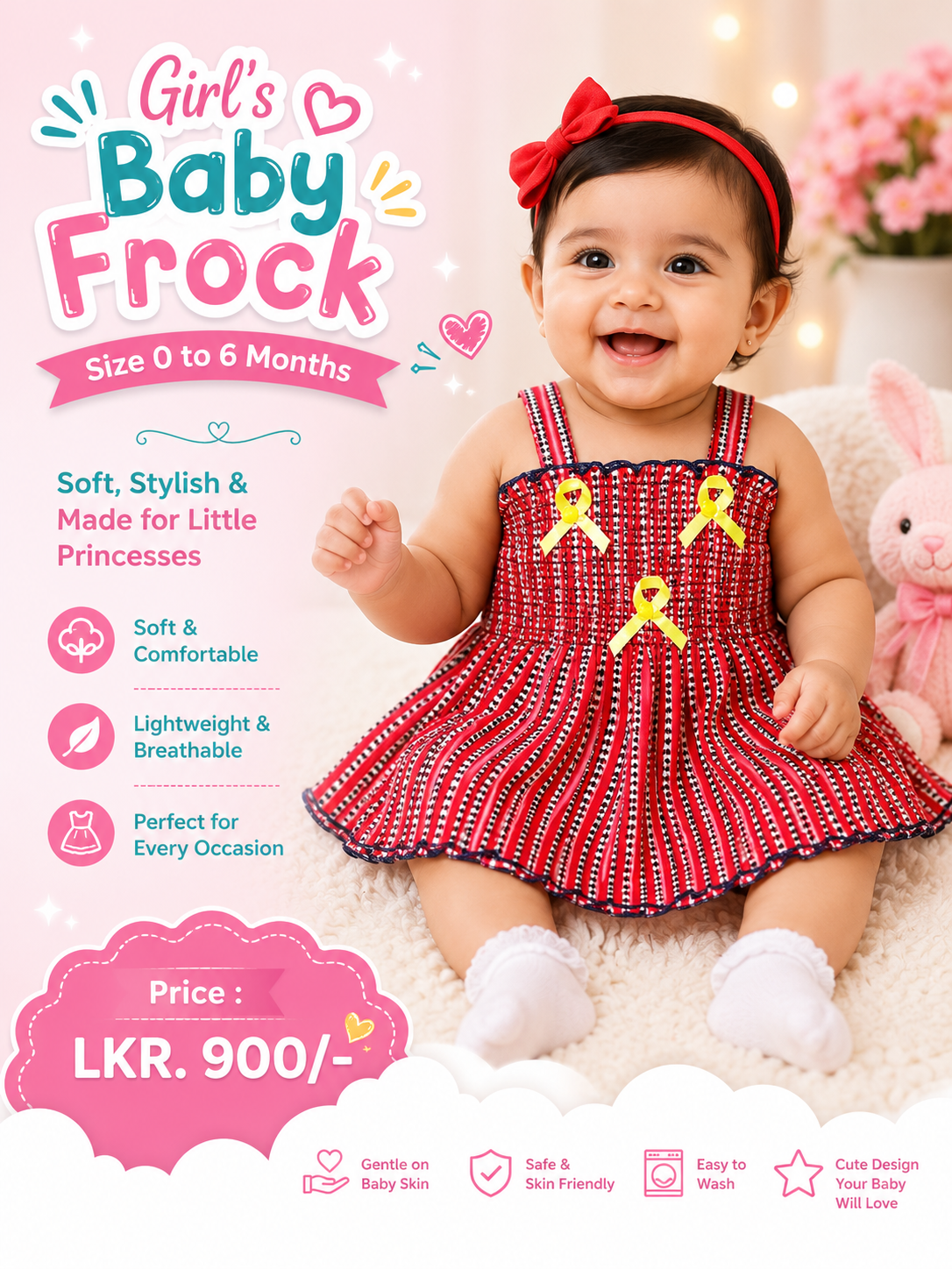 Girl's Baby Frock - Image 2