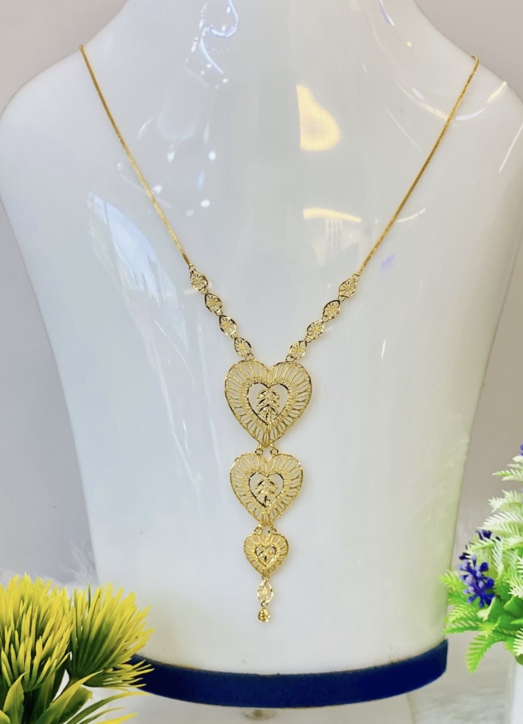 Gold Necklace Dubai Turkey Design - Image 4