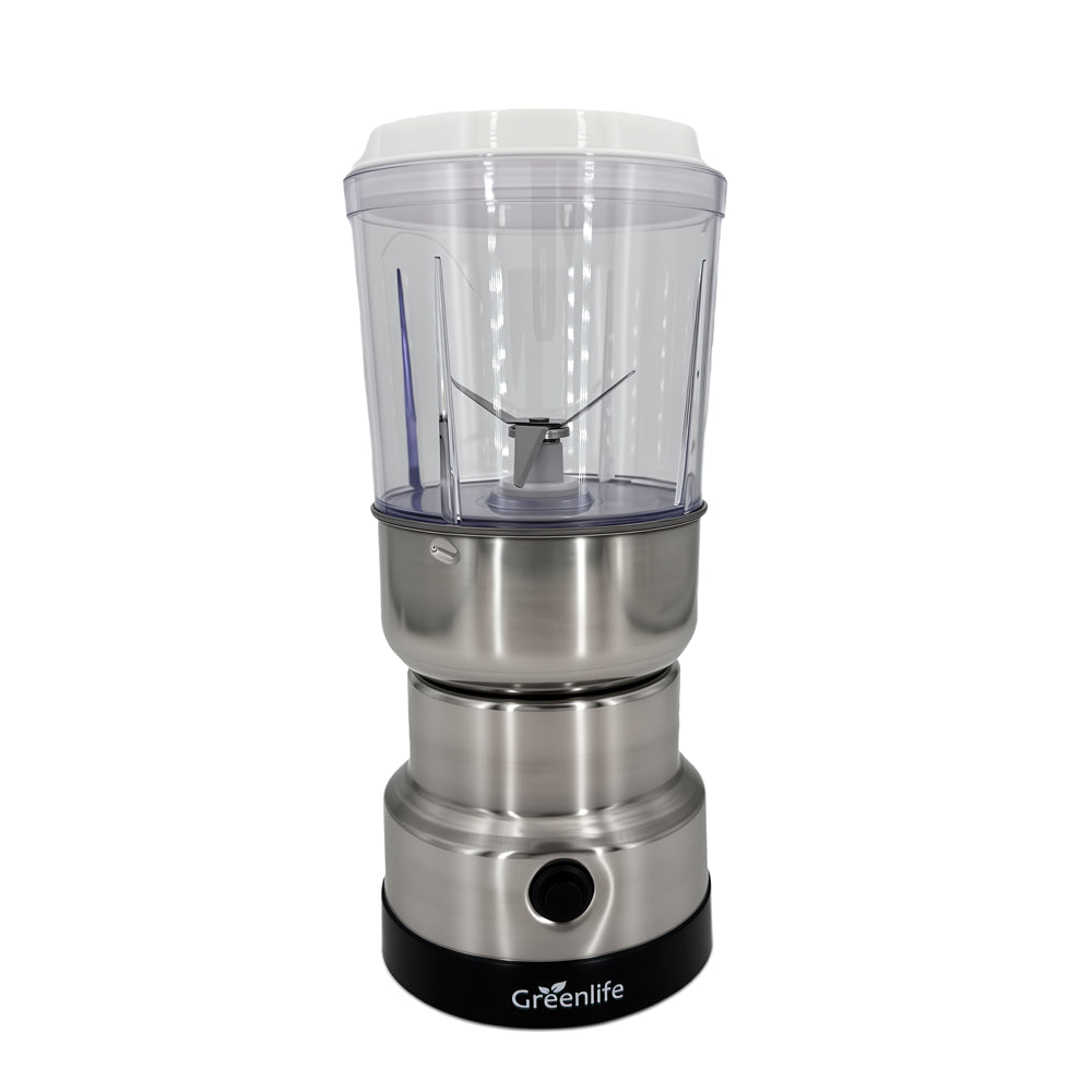 Greenlife 2-in-1 Coffee Grinder & Juice Blender 200W – Stainless Steel Grinder – Spice & Coffee Bean Blender - Image 2